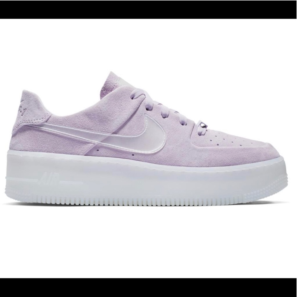 Nike Air Force one’s - lavender